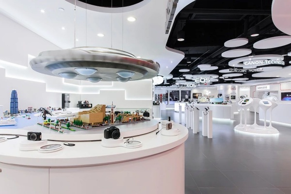 攝影設(shè)備企業(yè)展廳設(shè)計案例分享