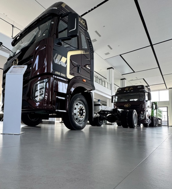 一汽解放重卡展廳設計案例分享