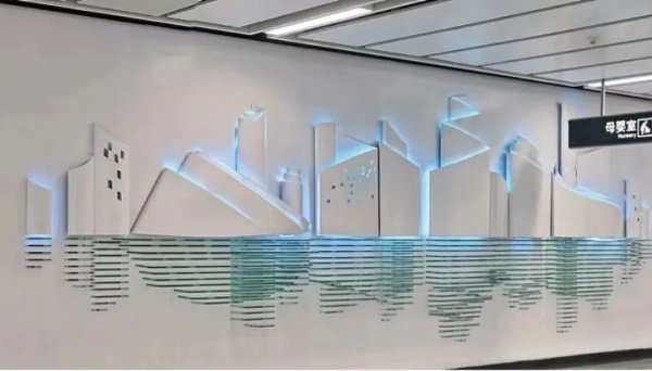 形象墻成為傳遞企業魅力的超級媒介！