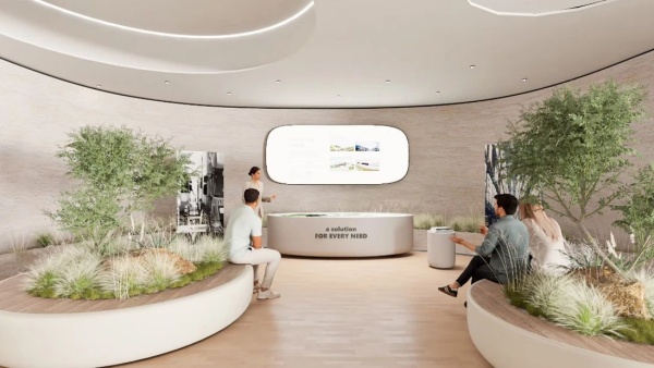 佛山建材新展廳設計