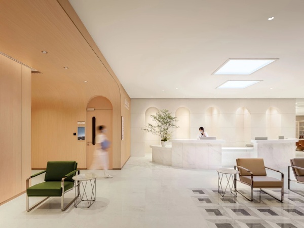 醫院國際醫療辦公室展廳設計
