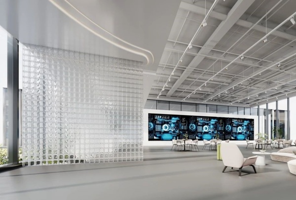 安得智聯(lián)辦公樓中庭展廳設(shè)計