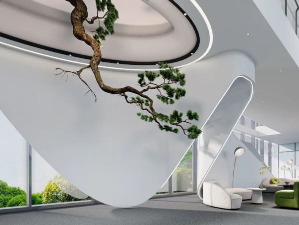 安得智聯(lián)辦公樓中庭展廳設(shè)計