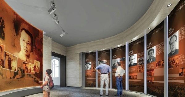 膠東百年名人展陳列設(shè)計