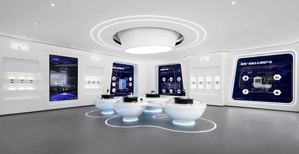 科技感企業展廳設計