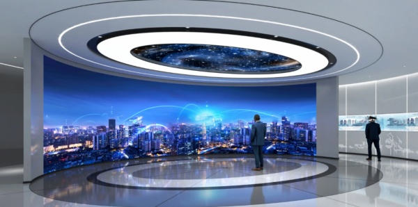 科技展廳沉浸式探索未來(lái)視界